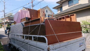 徳島県徳島市、解体作業